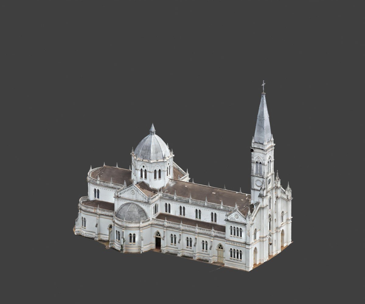 Imagem da Catedral usada para reconhecer o card